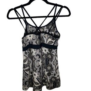Prana Women’s Kaley Tunic Tank Top Floral Large